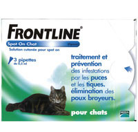 FRONTLINE spot on Chat 4 pipettes